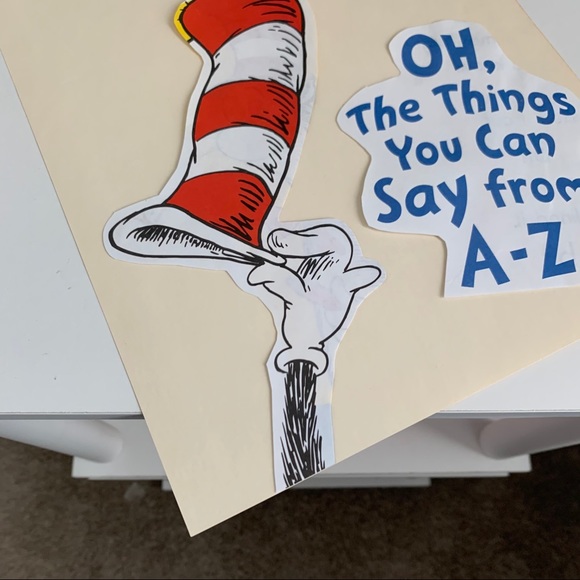Dr. Seuss / Cat in the Hat Handmade 8x10 Collage - Picture 8 of 12